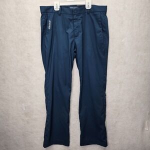 Nike Golf Pants Mens 35x30 Teal Dri Fit Swoosh Tour Performance Straight Stretch